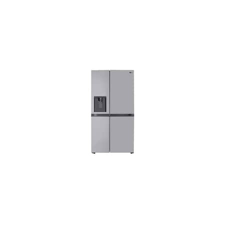 Lg 28 cu. ft. Side-by-Side Refrigerator with External Water Dispenser and Cubed Ice Maker LRSWS2806S